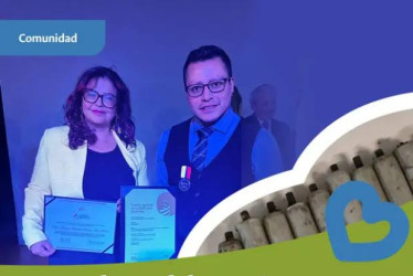 Foto I Tomada de Unimedios Unal sede Manizales I LA PATRIA  La profesora Elisabeth Restrepo Parra, directora de Innterfaz CDT de la Universidad Nacional de Colombia sede Manizales, junto con los investigadores Pedro José Arango y Favio Nicolás Rosero Rodríguez desarrollaron la pila orgánica.