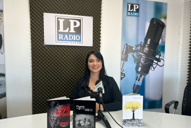   Katherine Restrepo, coordinadora artística del VI Encuentro de Escritoras de Caldas.