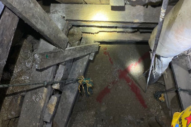  la mina La Reliquia en Segovia (Antioquia).