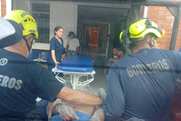 Uno de los dos accidentes reportados.