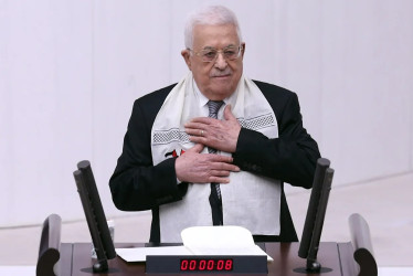 Fotografía de archivo del presidente de la Autoridad Palestina, Mahmoud Abbas