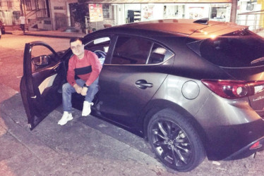 En la foto, el mayor de la Policía reportado como desaparecido en Manizales. 