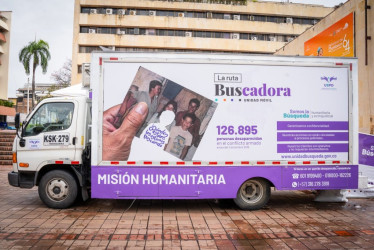 2 municipios de Risaralda y 7 de Caldas recibirán la unidad móvil, en la lucha por la búsqueda de desaparecidos.