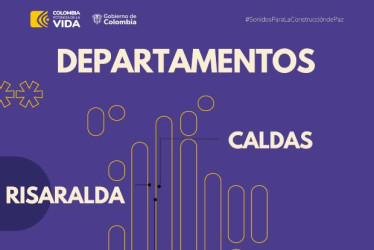  Imagen I tomada de la web U. de Caldas I LA PATRIA  La Universidad de Caldas ejecutó Sonidos Construcción de paz desde el 2024. desde julio de 2025 está a cargo de Artes para la paz.
