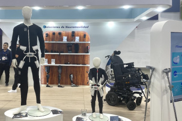 Pereira fue escenario del Congreso Colombiano de Medicina Física y Rehabilitación, realizado en Expofuturo. Allí se expuso un traje para pacientes con esclerosis 