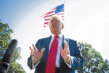 Trump celebra el acuerdo en Gaza y dice que refleja su "firme liderazgo".