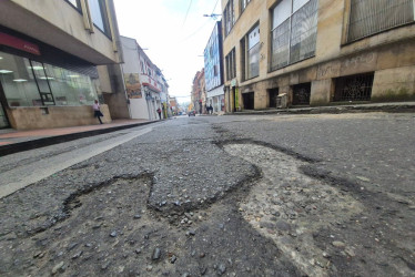 Los huecos de la calle 20.