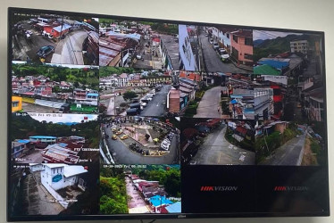 La vigilancia de la seguridad se hará mediante cámaras