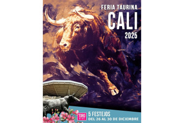 La Feria Taurina de Cali será del 26 al 30 de diciembre. 
