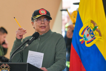 Gustavo Petro, presidente de Colombia.