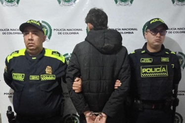 El sujeto detenido 