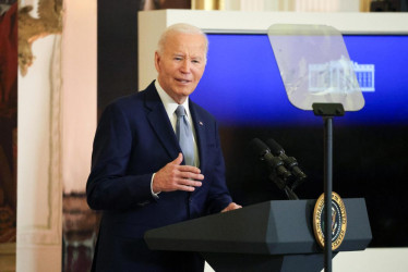 El expresidente de Estados Unidos, Joe Biden. 