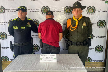 Captura de Jarol Alberto Cuellar Arias en el caso del canino llamado 'Niño'. 
