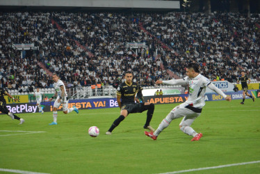El Once Caldas, que jugó bien, deberá remontar en Medellín el 0-1 en contra, resultado de la derrota en la ida de los cuartos de final de la Copa BetPlay Dimayor ante Atlético Nacional.