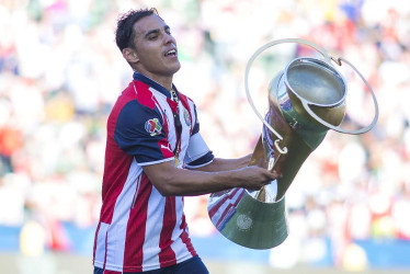 El exfutbolista mexicano de las Chivas de Guadalajara Omar Bravo. 