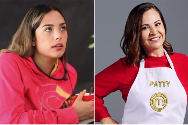 Las manizaleñas Patricia Grisales (der.) y Valentina Zuluaga 'Tina' son las únicas representantes de la ciudad en MasterChef Celebrity Colombia y el Desafío Siglo XXI.