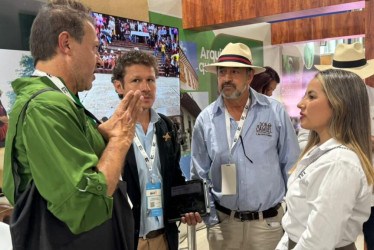 Empresarios de Caldas ofrecieron sus productos turísticos en Colombia Travel Expo 2025, en Medellín.