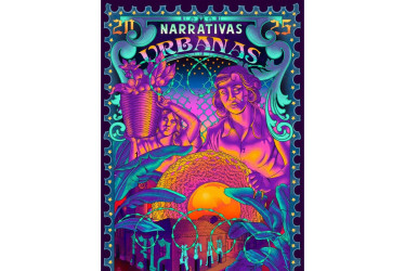  Viterbo (Caldas) será el sitio de encuentro para el Festival Narrativas Urbanas 2025. Esta es la imagen oficial del evento. 