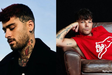 Zayn Malik y Louis Tomlinson. 