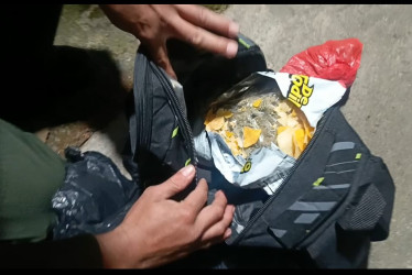 En paquetes de mecato, los viajeros pretendían esconder la marihuana que tenía como destino a Manzanares.