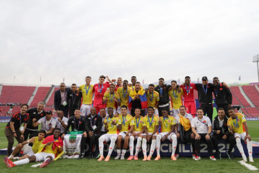 Óscar Perea anotó el gol del triunfo a los 2 minutos, para vencer a Francia y quedase con el tercer puesto del Mundial Sub 20