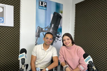    Esteban Saénz Ruiz e Isabela Molina Betancourt, deportistas de hockey en Caldas. 