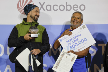  Jairo Forero Chaves, y su hijo Nicolás (i),