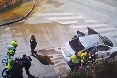 El sujeto recibió la marihuana en Fátima y en el trayecto, la Policía lo detuvo con la marihuana.