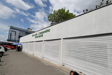 Foto| Luis Trejos|LA PATRIA Bodegas que pasaron a mercado campesino en Manizales.