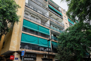 Vista exterior del edificio de la calle Luis Fenoyet de la ciudad de Valencia donde fueron hallados los restos de Antonio Famoso.
