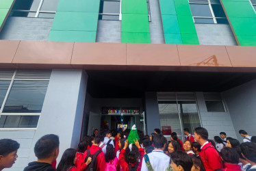  Fotos I Luis David Patiño I LA PATRIA  La Normal de Riosucio abrió ayer las puertas de su nueva edificación.