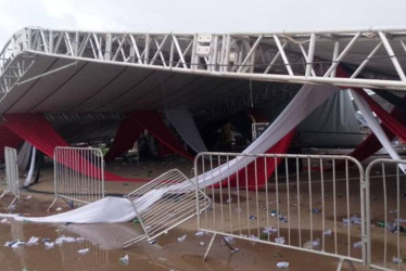 La víctima fue un hombre de 47 años quien falleció a causa de un traumatismo craneal, al ser golpeado por una rama de árbol.