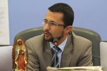 Jorge Alberto Betancurt, coordinador del movimiento Ciudadano +fe en Manizales. 