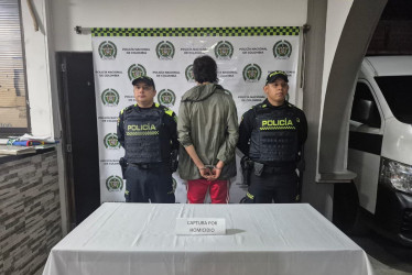 El capturado por el crimen en Villamaría.