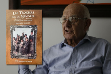 José Jaramillo Mejía, autor del libro Las trochas de la memoria: historias de la segunda colonización antioqueña.