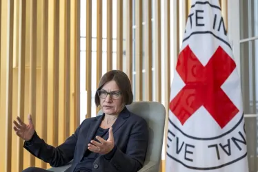La presidenta del Comité Internacional de la Cruz Roja (CICR), Mirjana Spoljaric