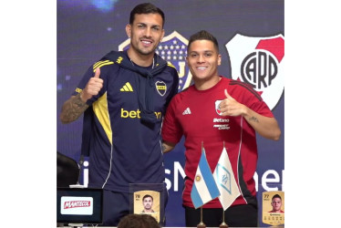 Leandro Paredes y Juan Fernando Quintero. 
