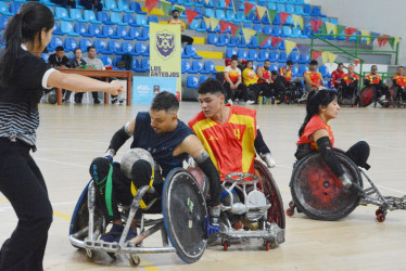 Comité Paralímpico Colombiano, la Federación de Rugby en Silla de Ruedas