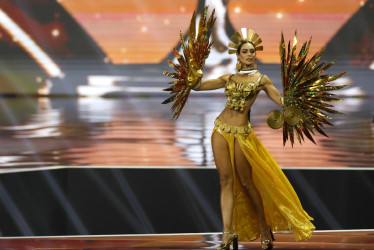 Vanessa Pulgarín representa a Colombia en Miss Universo.