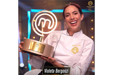 "Este viaje gastronómico por tus raíces fue clave para llegar al destino final: la victoria de MasterChef Celebrity 2025". Así describió el canal RCN el camino de Violeta Bergonzi para ganar esta temporada del reality.