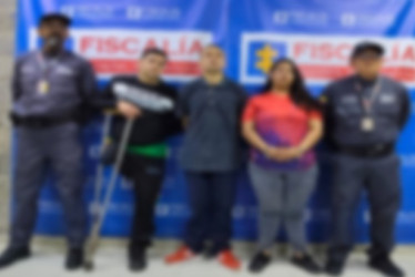 3 de los detenidos en el operativo.