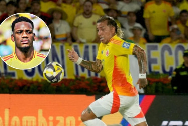 Dayro Moreno fue convocado a la Selección Colombia en agosto. El goleador del Once Caldas regresó a la Tricolor tras 9 años y estuvo en las dos últimas fechas de la Eliminatorias Sudamericanas al Mundial del 2026. Jugó ante Bolivia.