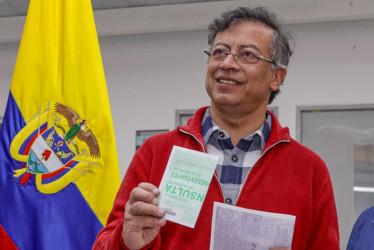 Gustavo Petro, presidente de Colombia.