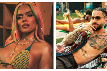 Karol G. y Maluma.