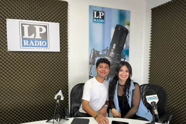 Nicolás Ballesteros y Angie Bedoya, integrantes del proyecto SilverVive Manizales