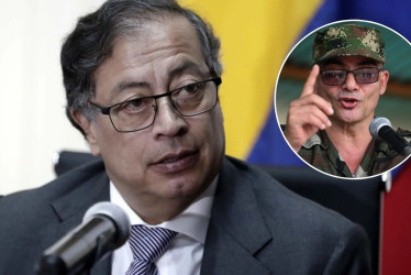 Gustavo Petro respondió a las amenazas de alias Iván Mordisco. 