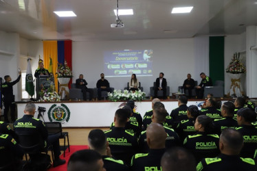 Tercer seminario de comandantes de estación, espacios estratégicos orientados a fortalecer el diálogo interinstitucional y comunitario en el Eje Cafetero.