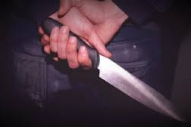 El homicidio fue con arma blanca 