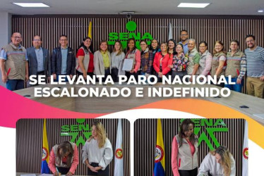 El paro fue escalonado durante 37 días. El sindicato anunció este viernes 14 de noviembre del 2025 que ya llegó a múltiples acuerdor con la Dirección nacional.