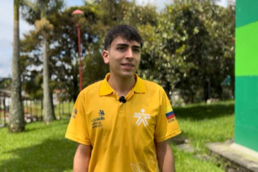Foto I Cortesía Sena Caldas I LA PATRIA  Juan Daniel Gómez Laserna representará a Colombia en WorldSkills International 2026 en Shanghái (China).